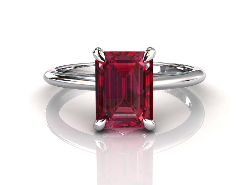 Multi-wear Diamond, Ruby and Emerald ring | CARATIQUE